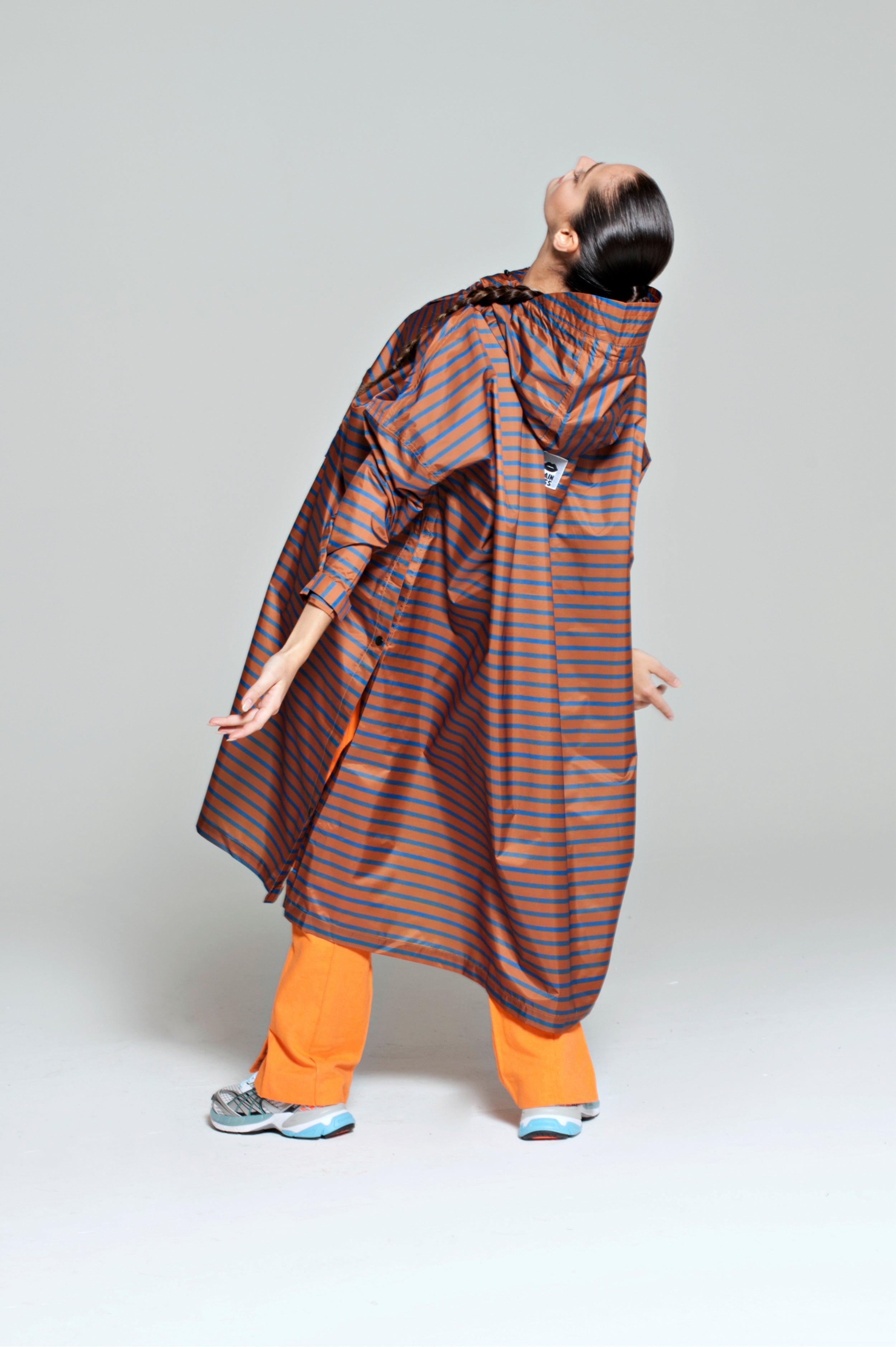 Image of Breton Blue - Rain poncho